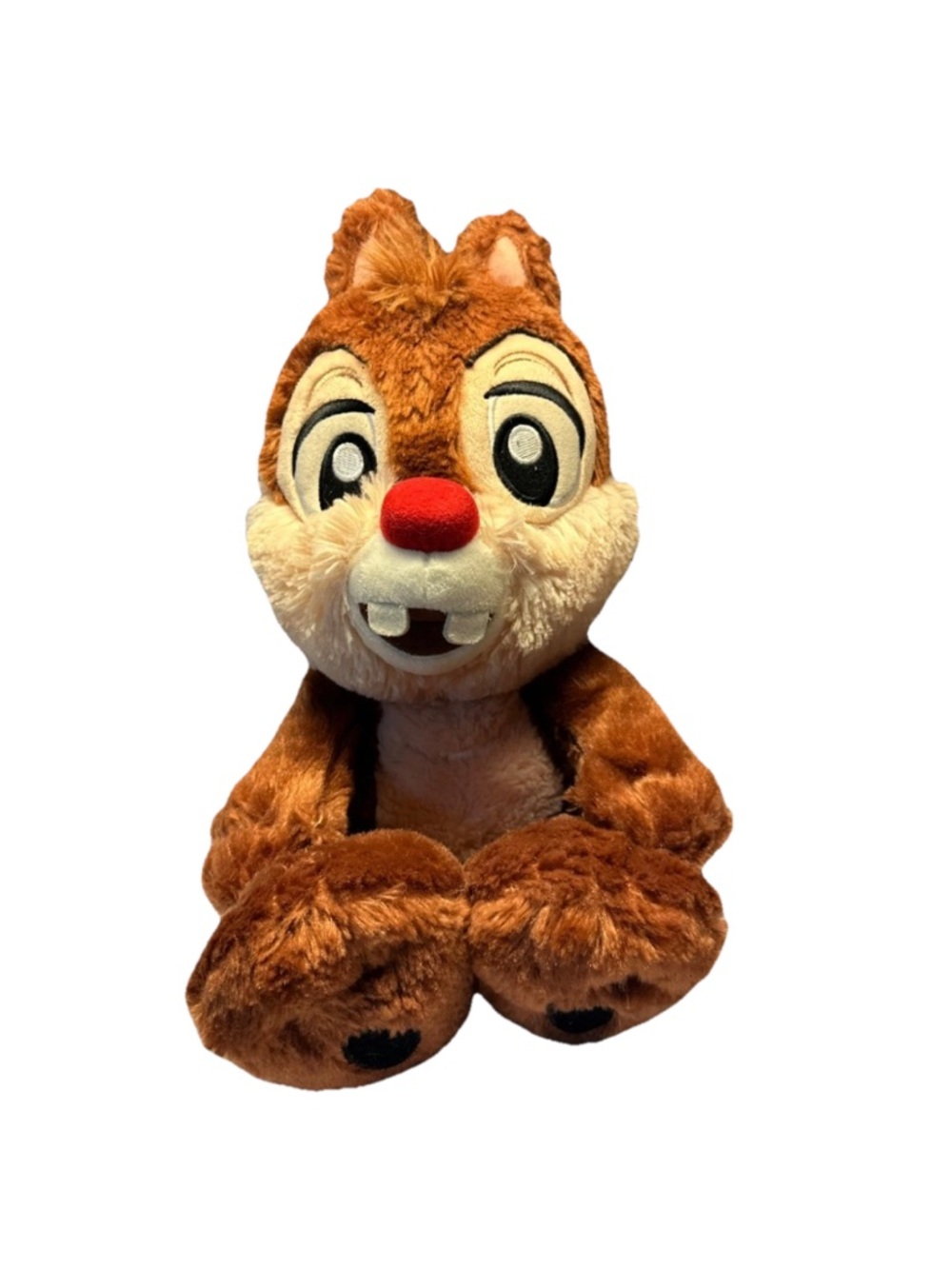 Disney Parks Chip Plush Stuffed Animal Brown Chipmunk Toy Cute Collectible